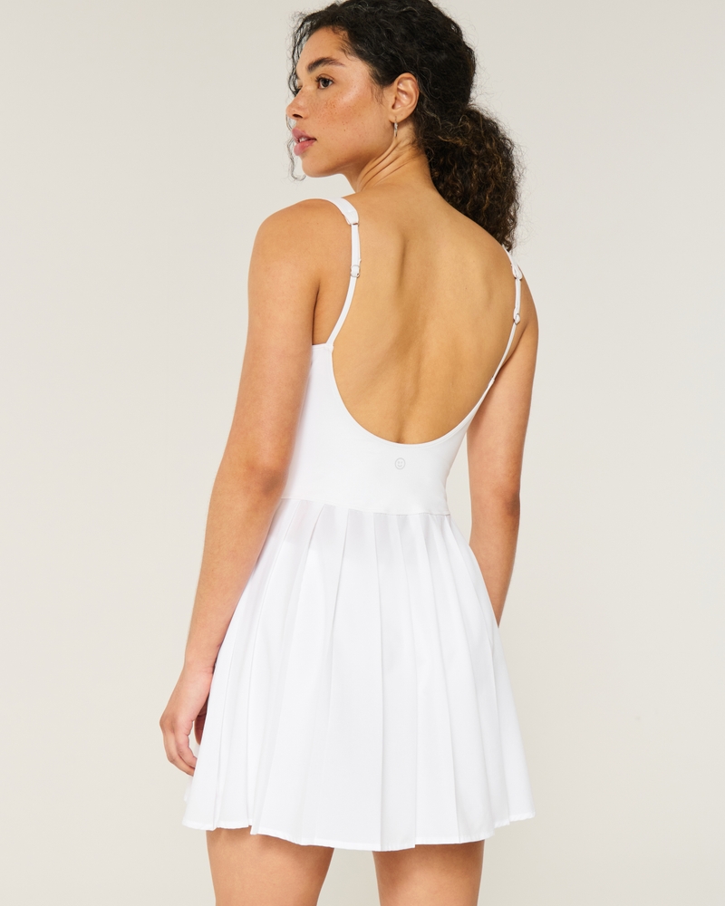 gilly hicks active plisseekleid
