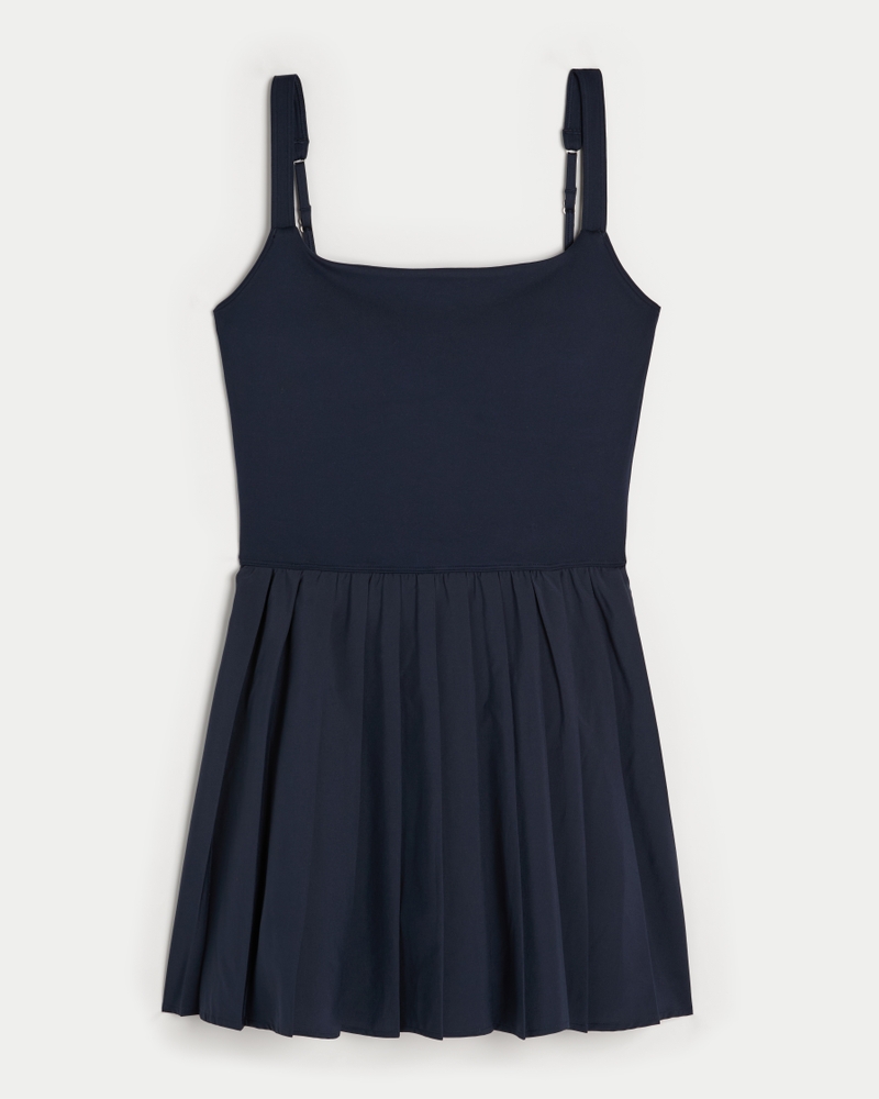 gilly hicks active plisseekleid