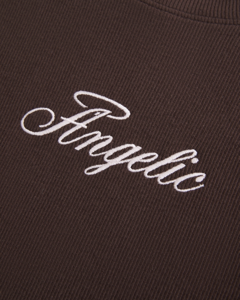 baby-t-shirt mit engelsmuster