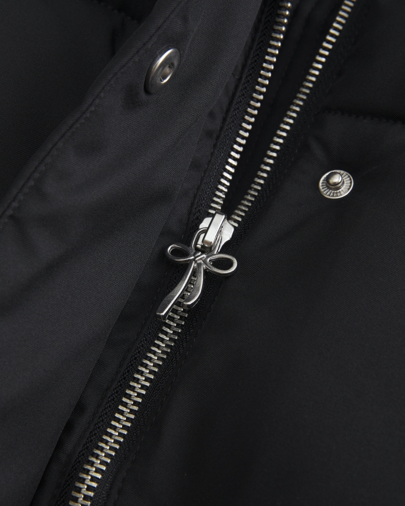 daunenjacke mit kunstpelzfutter für jedes wetter