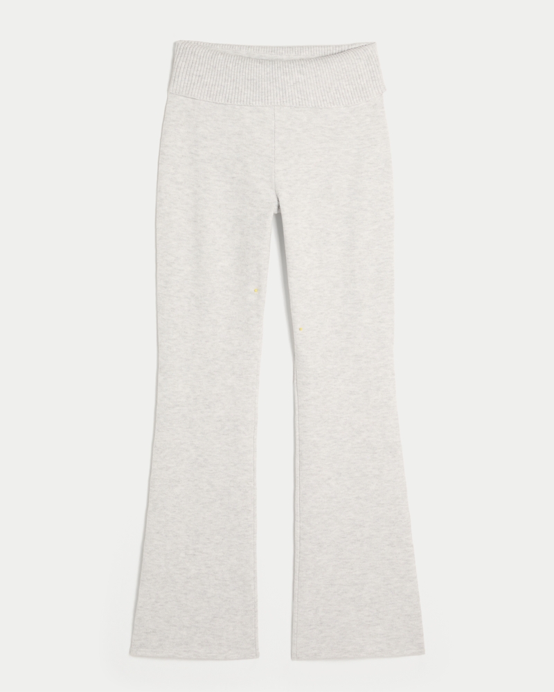 gilly hicks strickhose mit umgeschlagenem bein
