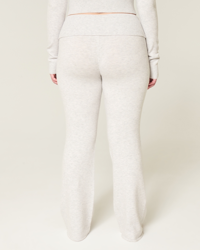 gilly hicks strickhose mit umgeschlagenem bein