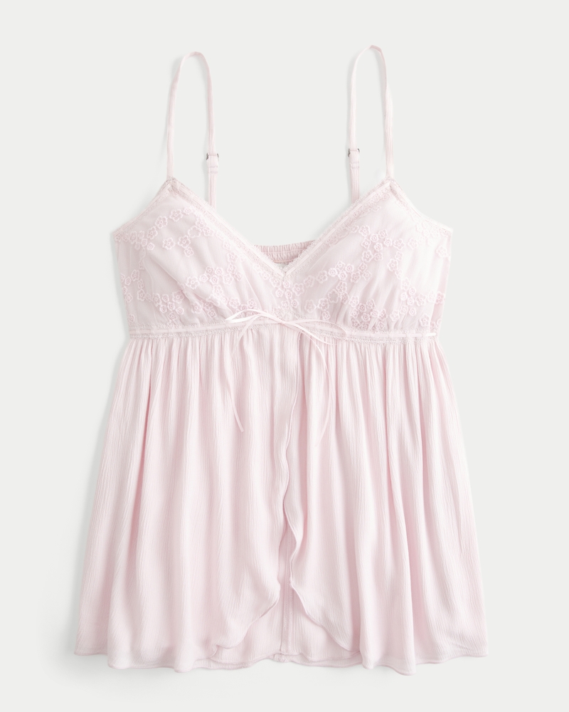fließendes und lässiges babydoll-top