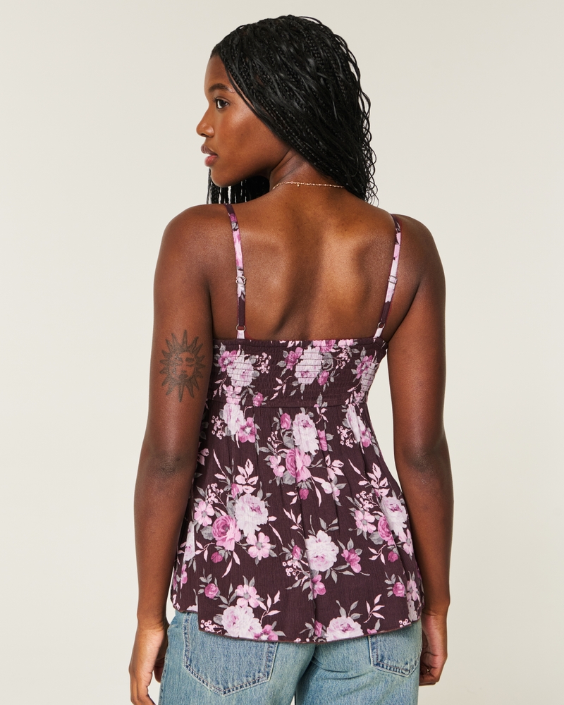 fließendes und lässiges babydoll-top