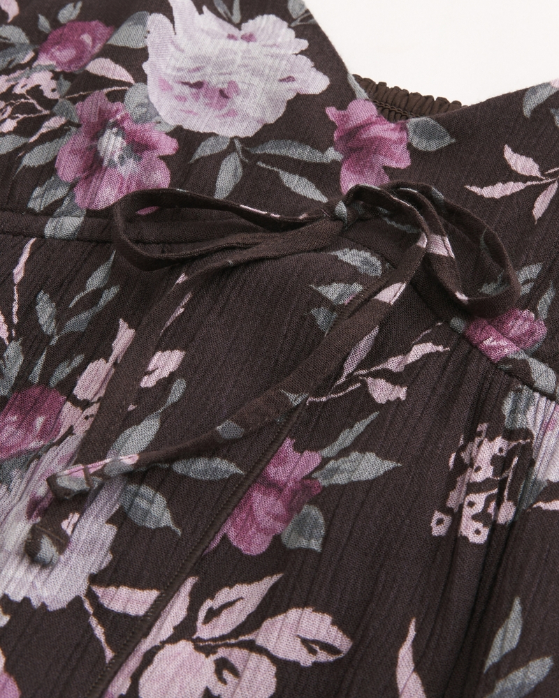 fließendes und lässiges babydoll-top