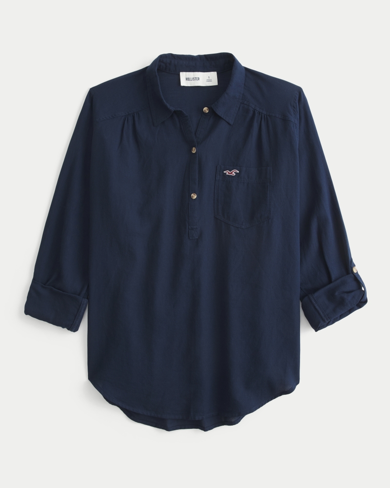 lässiges pullover-t-shirt