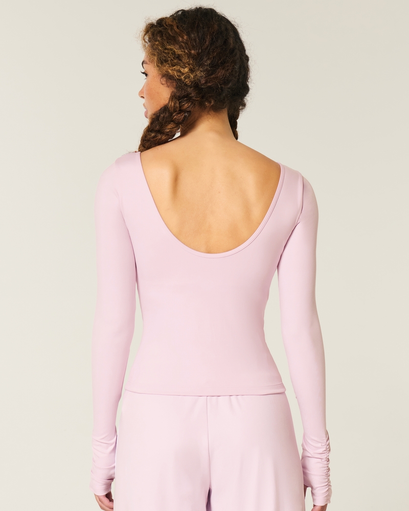 gilly hicks active recharge cinch sweetheart top