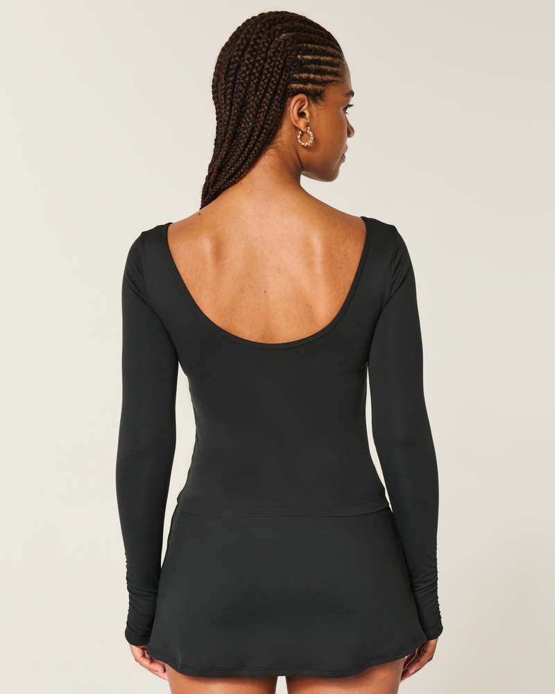 gilly hicks active recharge cinch sweetheart top