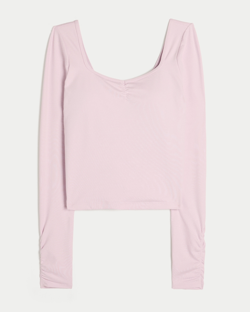 gilly hicks active recharge cinch sweetheart top