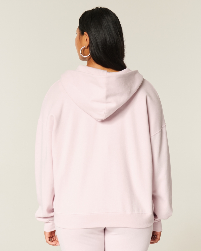 lässiger kapuzenpullover mit reißverschluss und tarnmuster