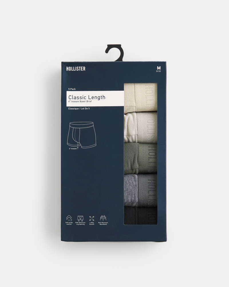 klassische boxershorts 3er-pack