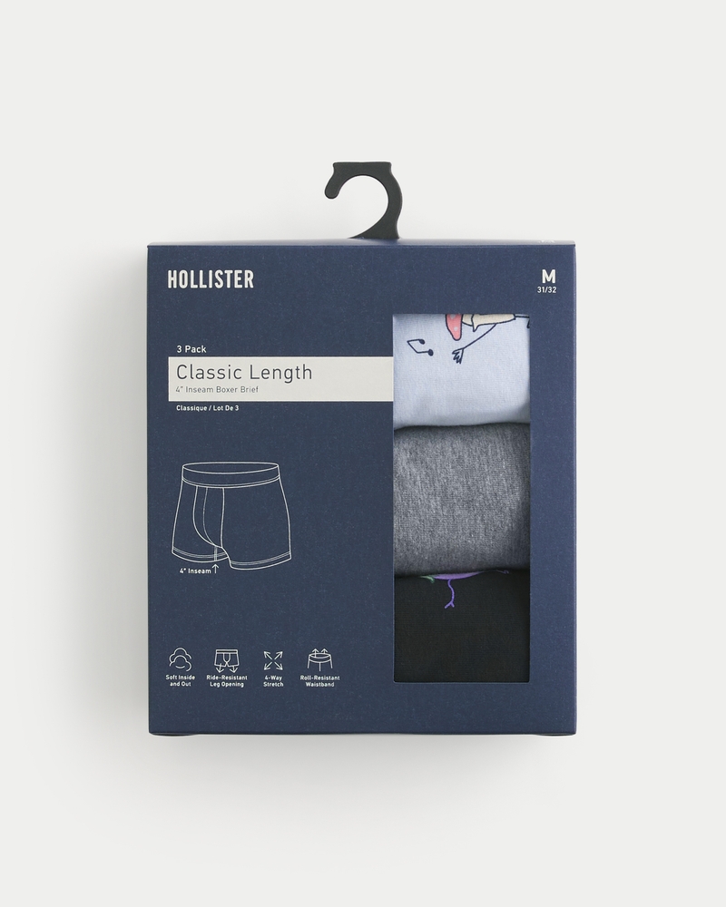 klassische boxershorts 5er-packung