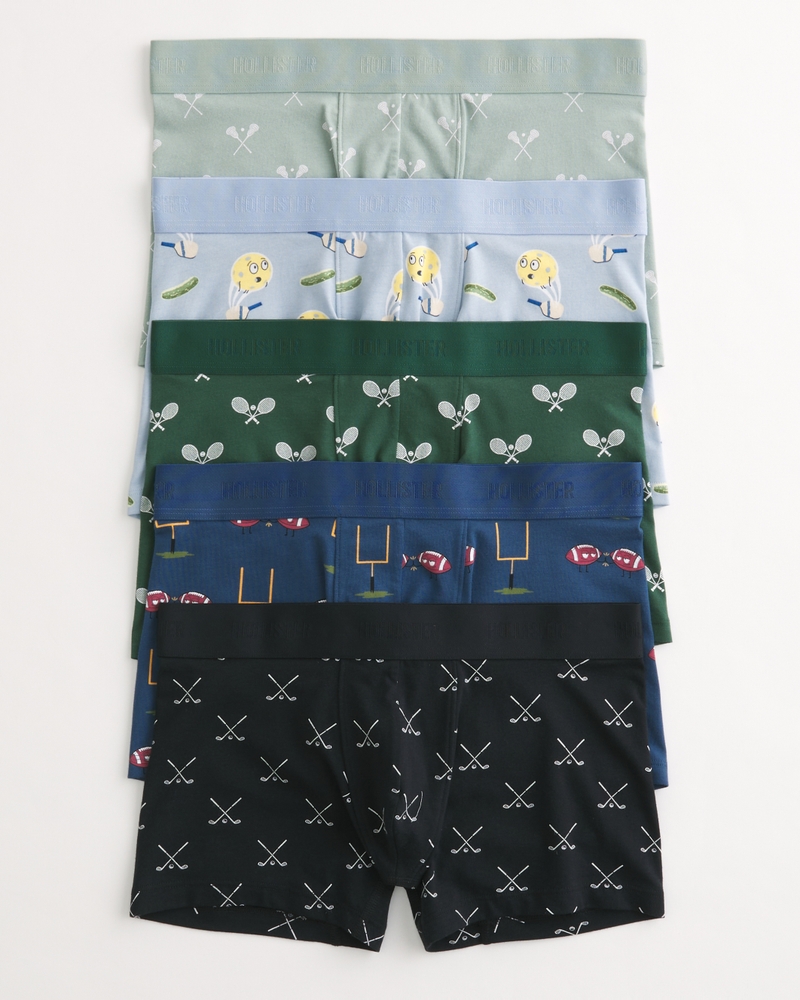klassische boxershorts 5er-packung