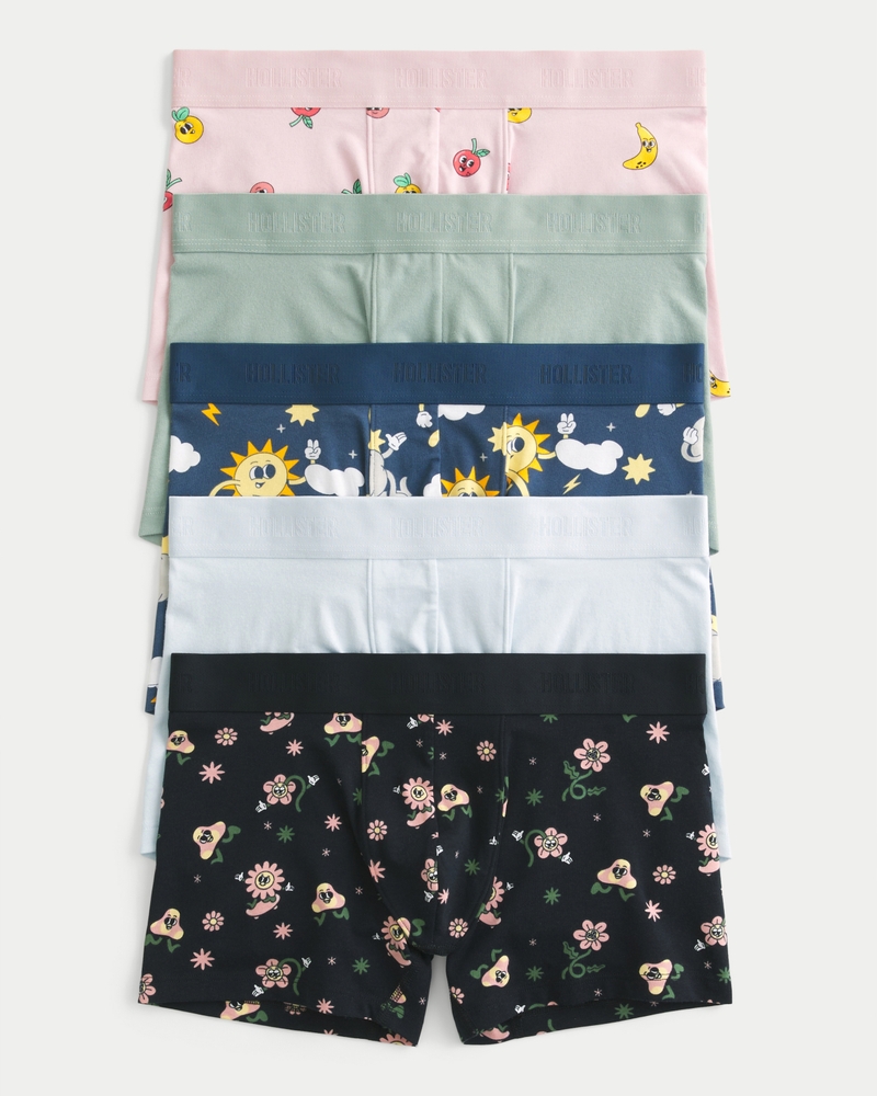 klassische boxershorts 5er-packung