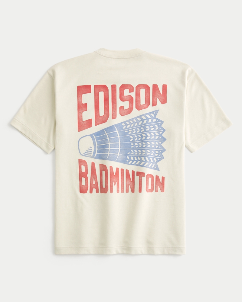 kühlendes t-shirt mit kastenförmigem tennis-wandmuster