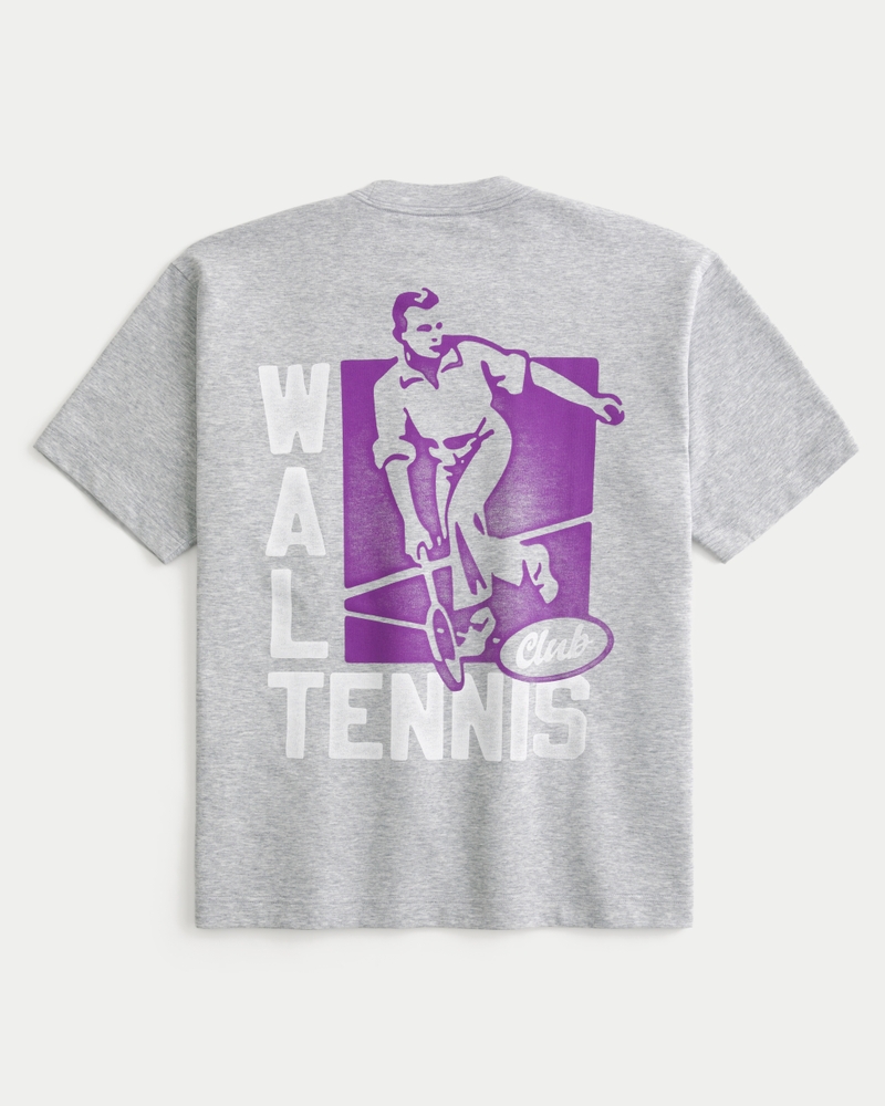 kühlendes t-shirt mit kastenförmigem tennis-wandmuster