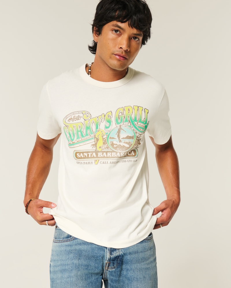 corkys grill logo-t-shirt