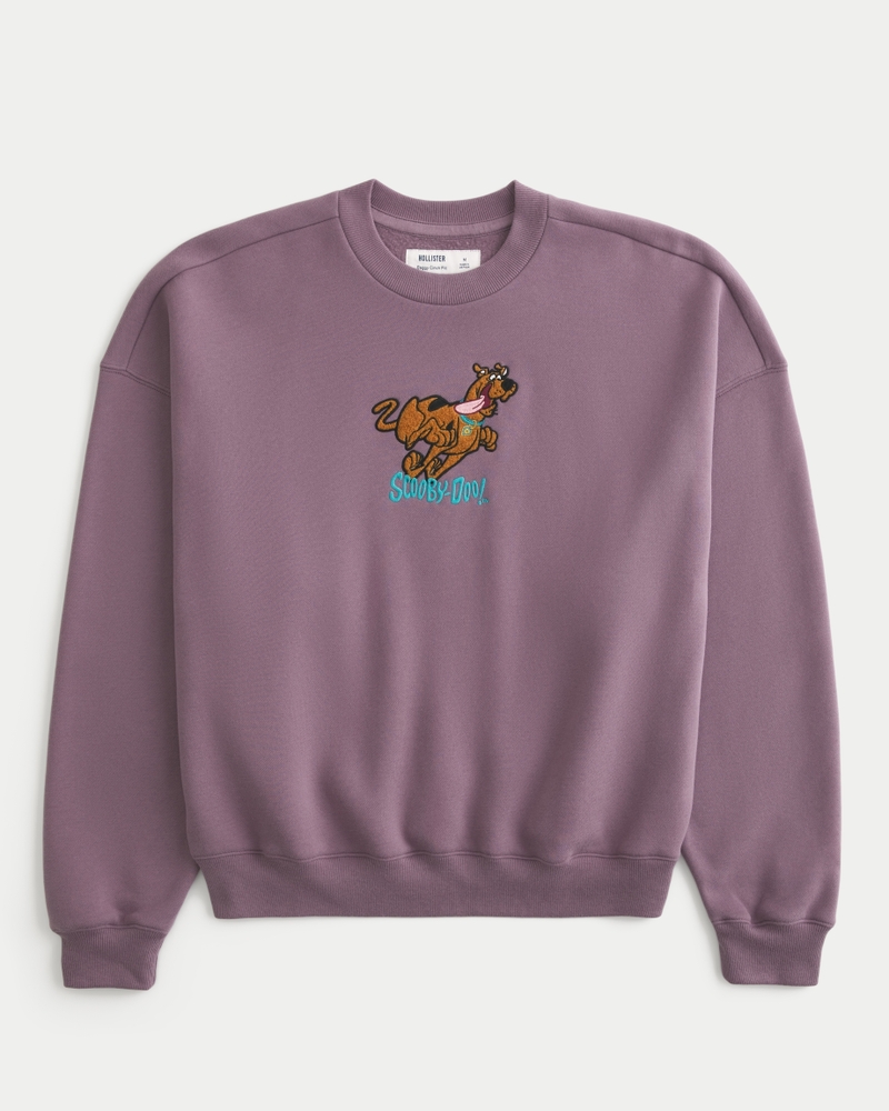 locker sitzendes sweatshirt mit gürtel und rundhalsausschnitt mit hasenmuster