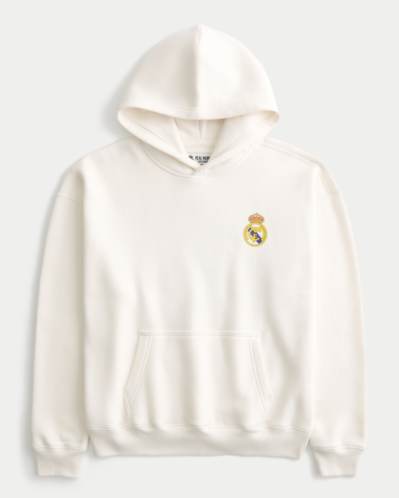 real madrid fußballclub hoodie mit grafikmotiv
