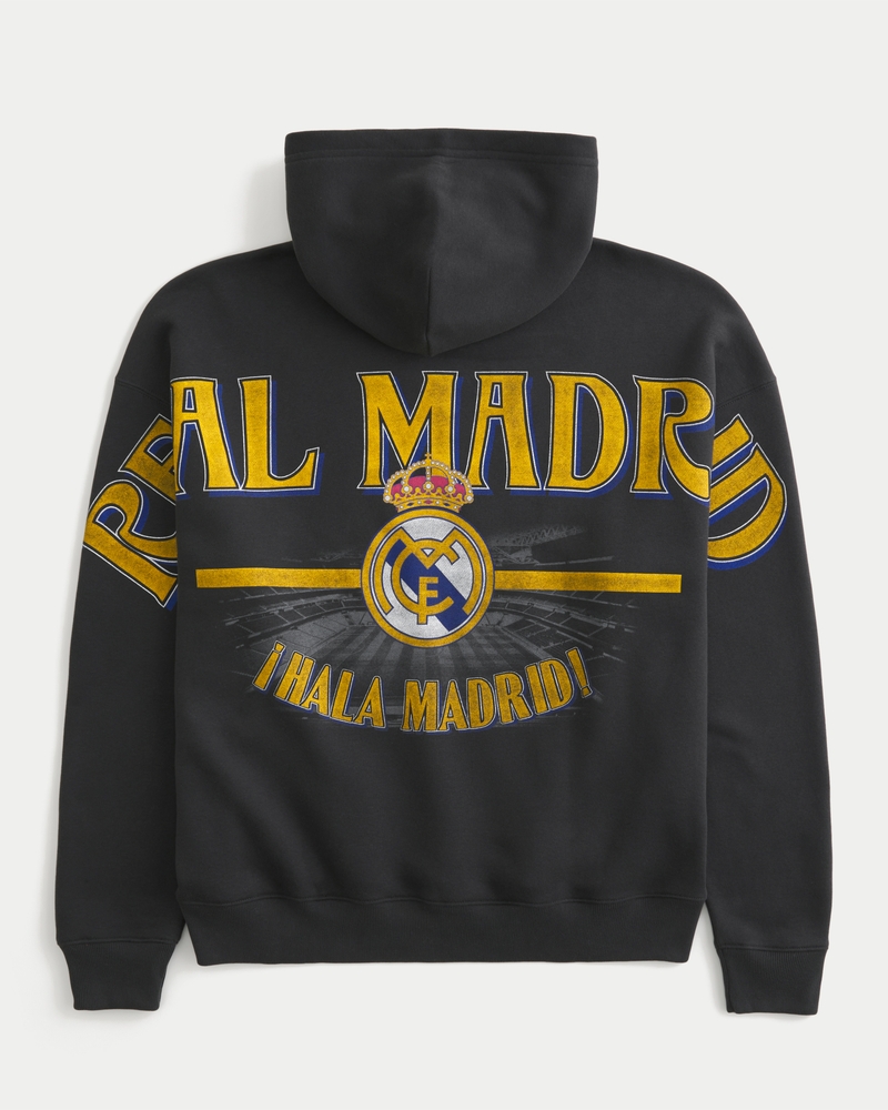 real madrid fußballclub hoodie mit grafikmotiv