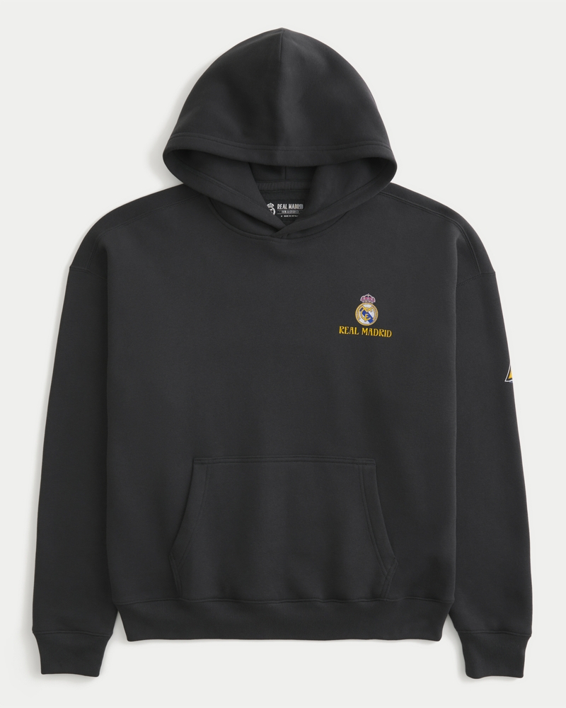 real madrid fußballclub hoodie mit grafikmotiv