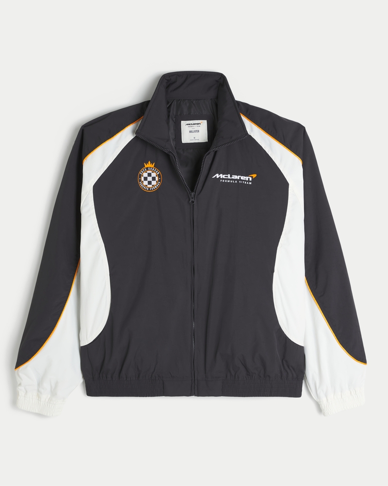 sportjacke im mclaren-muster