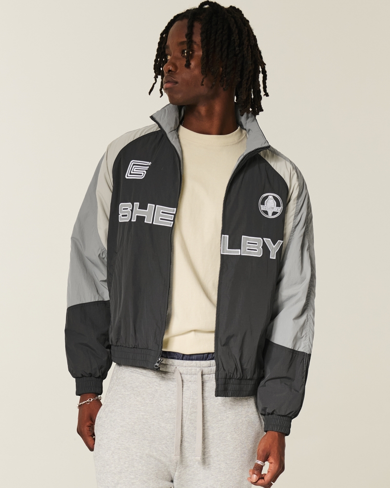 sportjacke im mclaren-muster
