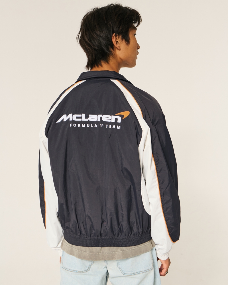 sportjacke im mclaren-muster