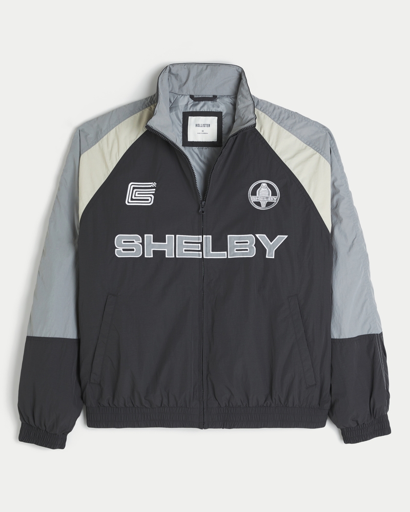 sportjacke im mclaren-muster