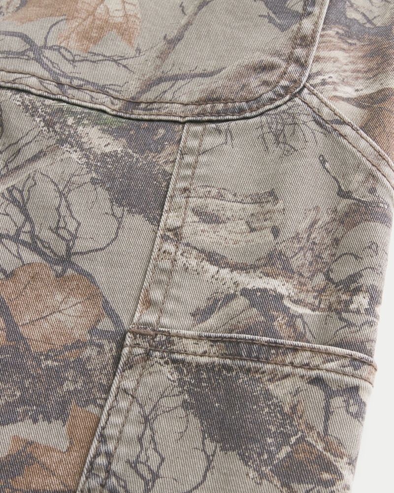 locker sitzende tarnhose für holzarbeiten