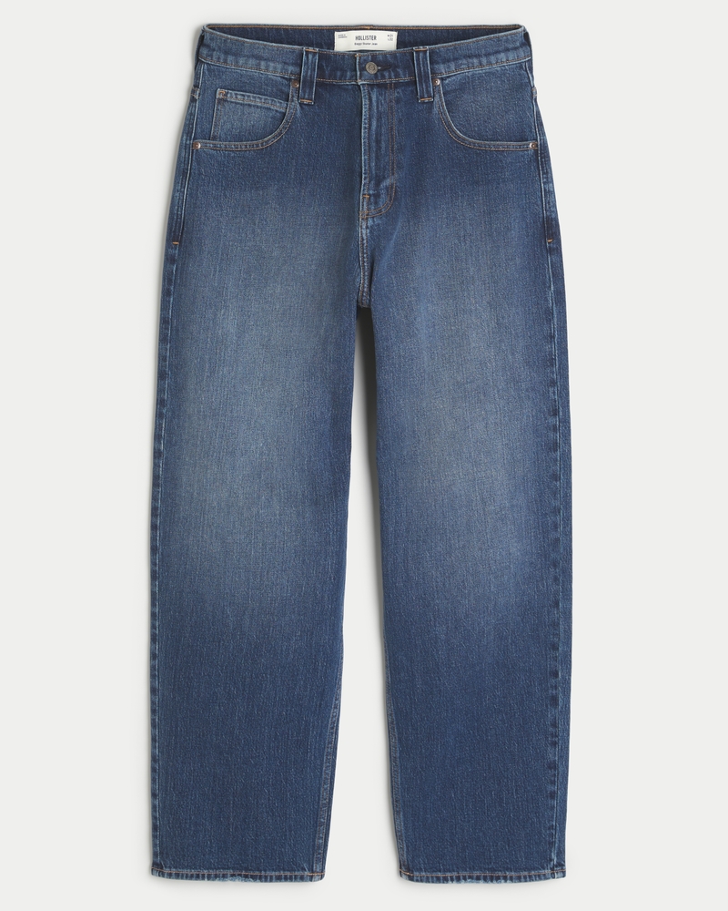 schwarze gewaschene jeans im skateboard-stil mit schlangenstickerei und lockerer passform