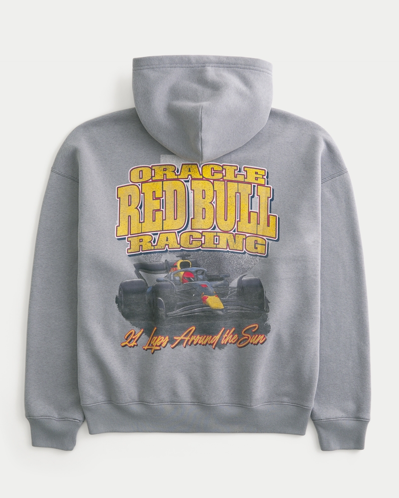 hoodie mit quadratischem mclaren-muster