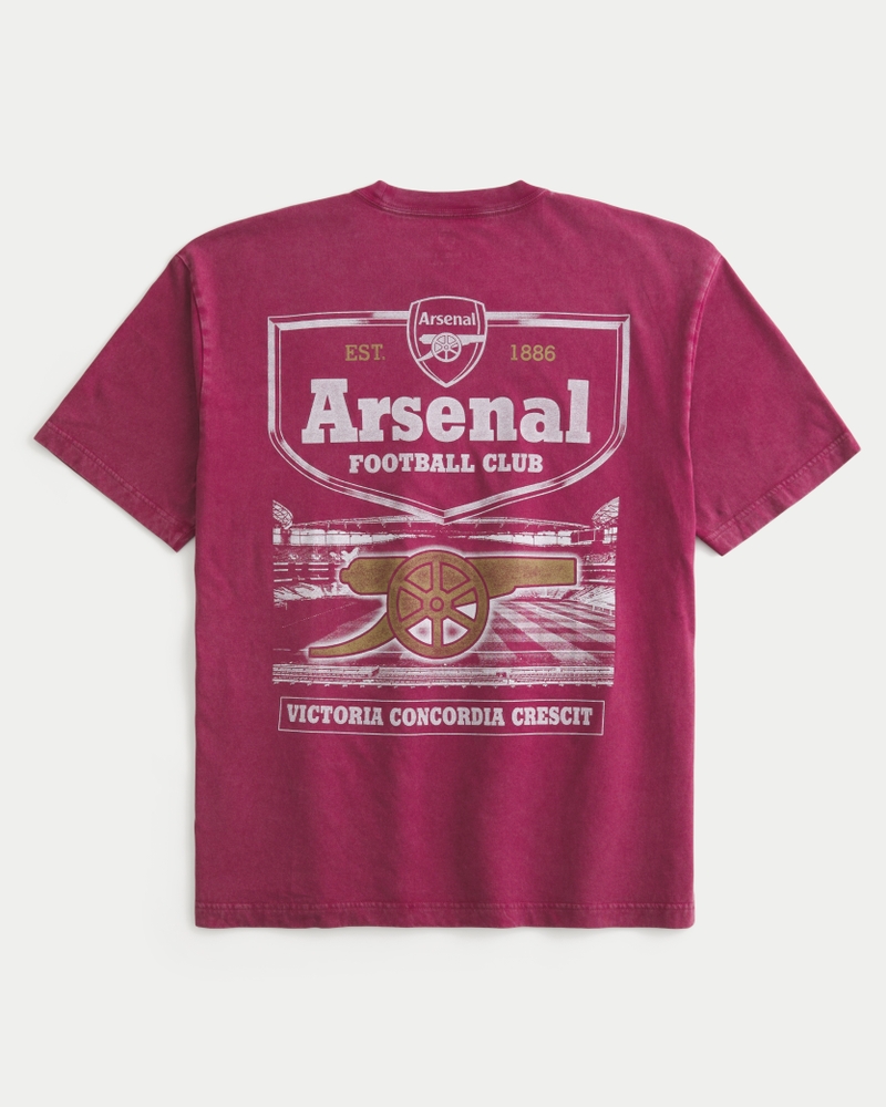 arsenal football club grafik-t-shirt