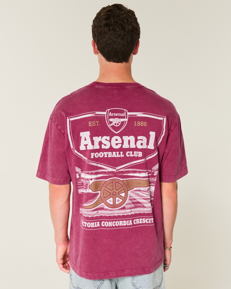 arsenal football club grafik-t-shirt