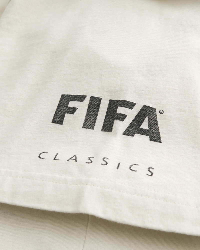 italien wm-grafik quadratisch geschnittenes schweres t-shirt