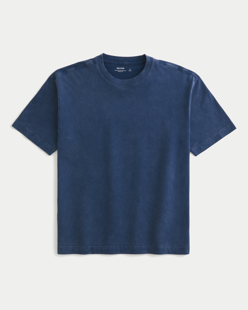 locker sitzendes grob gestricktes t-shirt mit rundhalsausschnitt und farbspritzer-effekt