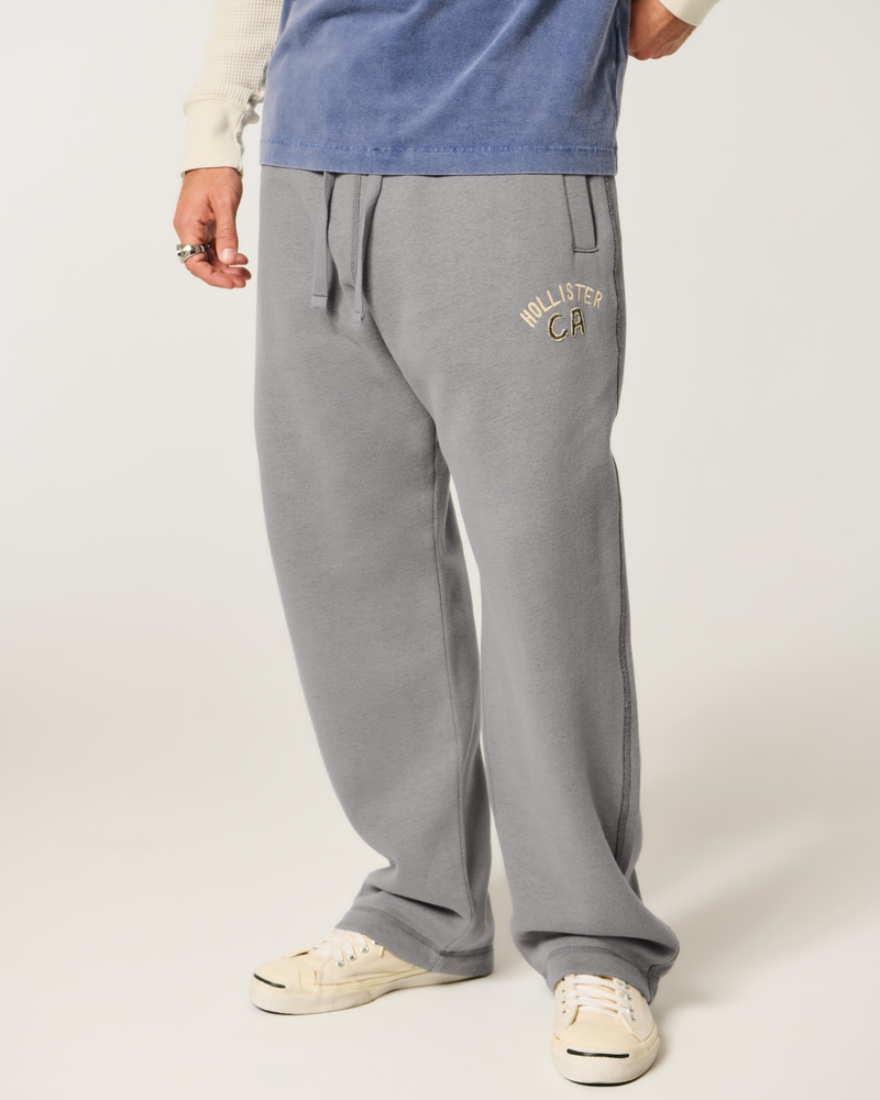 jogginghose mit logoprint aus der holiday vault-kollektion locker sitzend