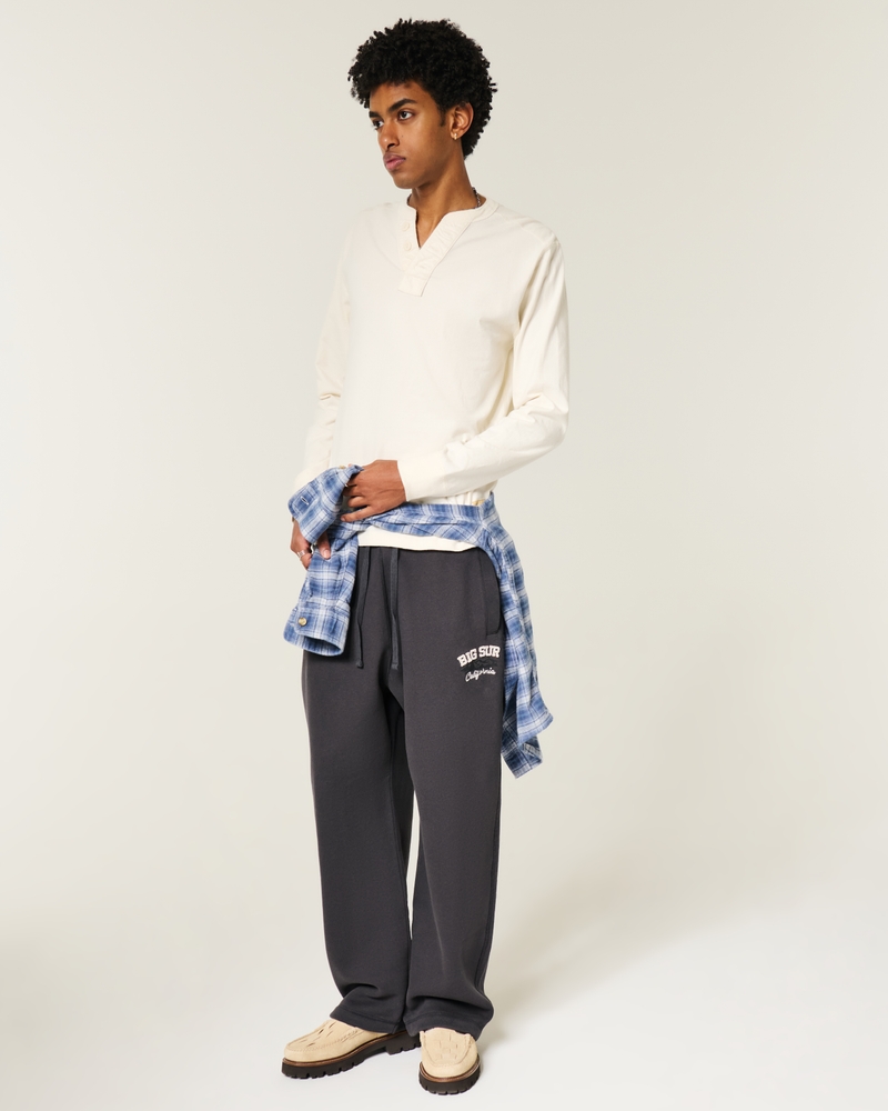 jogginghose mit logoprint aus der holiday vault-kollektion locker sitzend