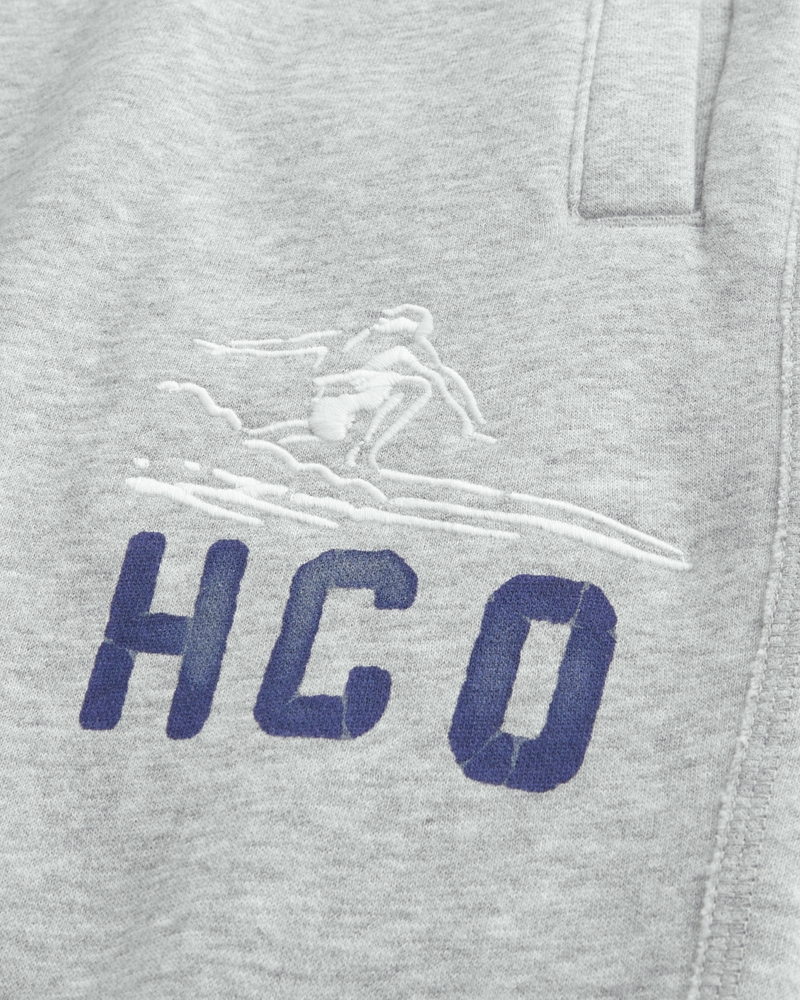 jogginghose mit logoprint aus der holiday vault-kollektion locker sitzend