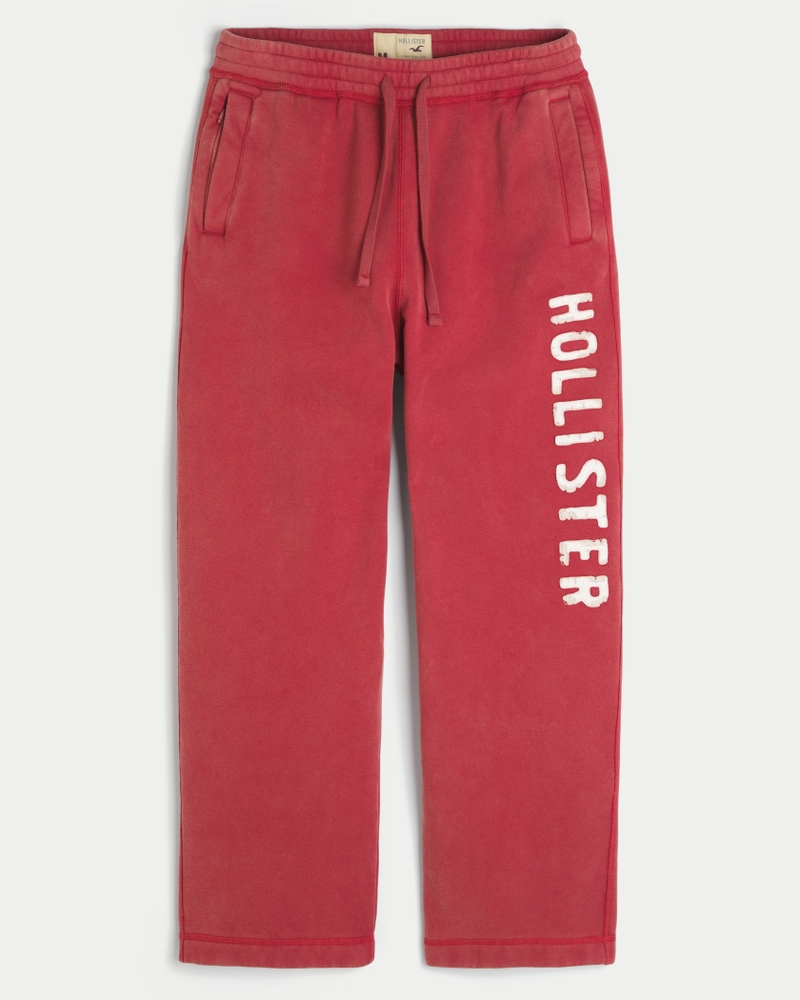 holiday vault release california print loose-fit sweatpants