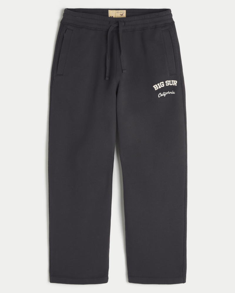 holiday vault release california print loose-fit sweatpants