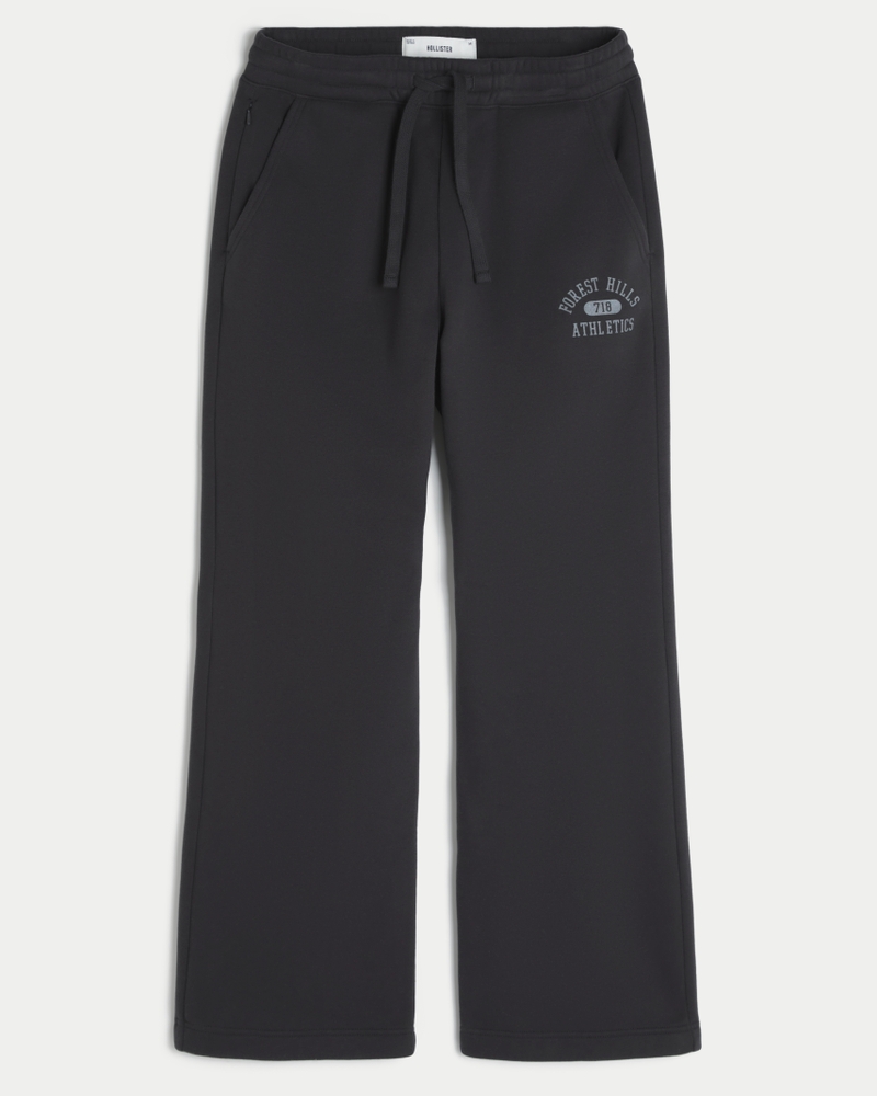forest hills athletics gemusterte bootcut-jogginghose