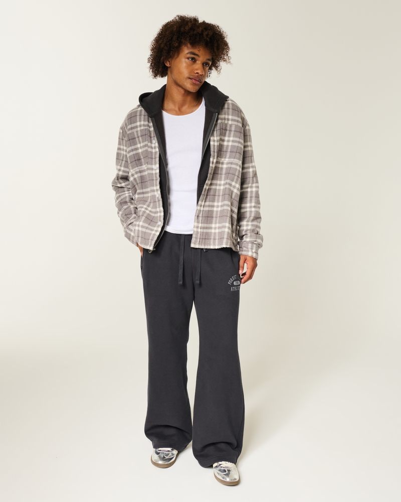 forest hills athletics gemusterte bootcut-jogginghose