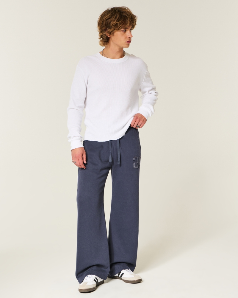 forest hills athletics gemusterte bootcut-jogginghose