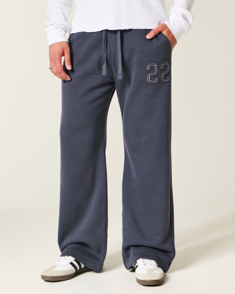 forest hills athletics gemusterte bootcut-jogginghose