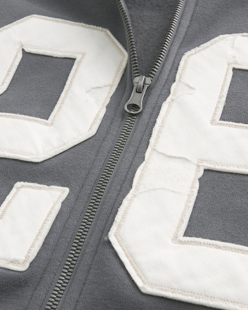 hoodie mit quadratischem schnitt und tokyo-muster